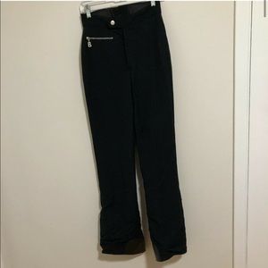 Bogner Black Ski Snow Pants Women Size 6 Long Made in USA
